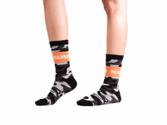 Calcetines de camuflaje de media caña 02