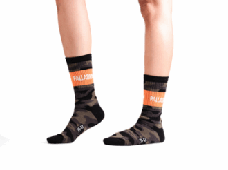 Calcetines de camuflaje de media caña 02