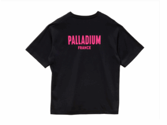 Camiseta unisex de algodón con el logotipo de Palladium Francia